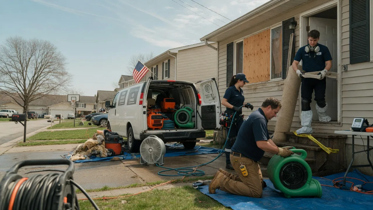 Water Damage Restoration in Sycamore, OH near me